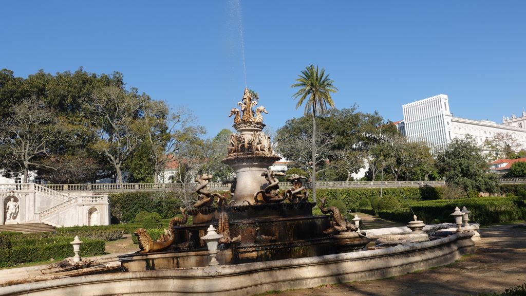 prächtiger Brunnen