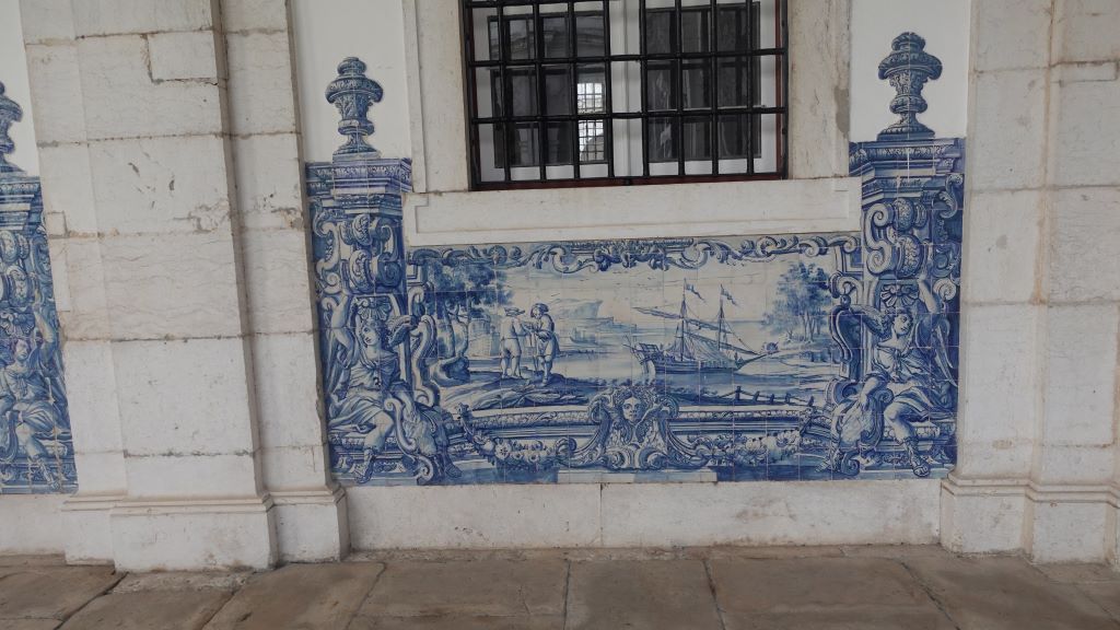 Weltweit größter Azulejos- (Fliesen) Bestand im Kloster Sᾶo Vicente de Fora in Lissabon