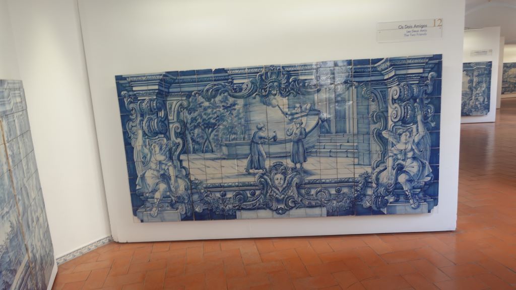 Weltweit größter Azulejos- (Fliesen) Bestand im Kloster Sᾶo Vicente de Fora in Lissabon