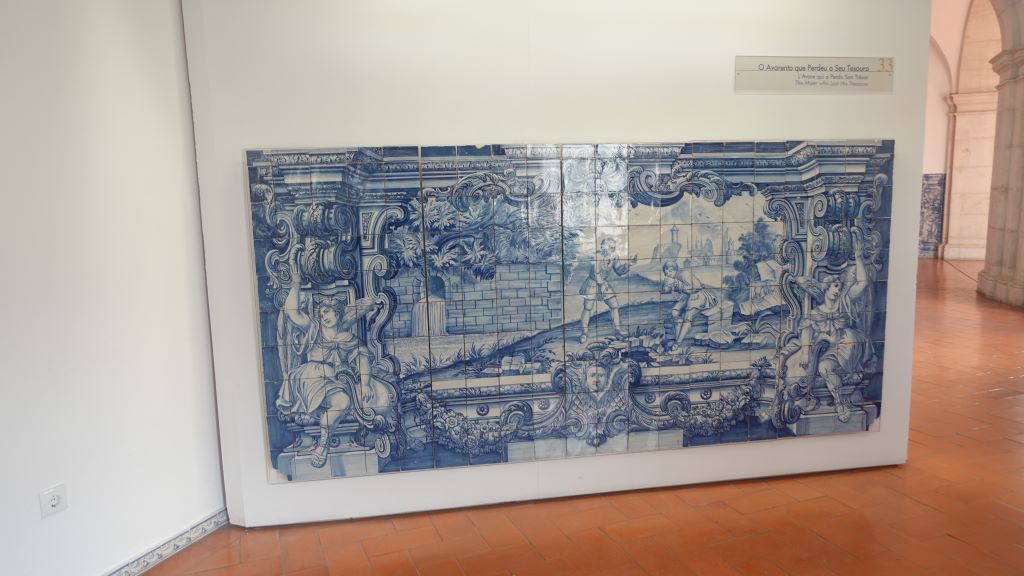 Weltweit größter Azulejos- (Fliesen) Bestand im Kloster Sᾶo Vicente de Fora in Lissabon