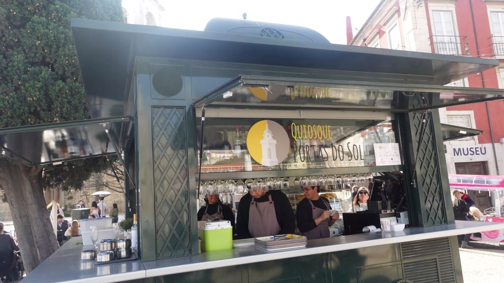 angesagter Kiosk