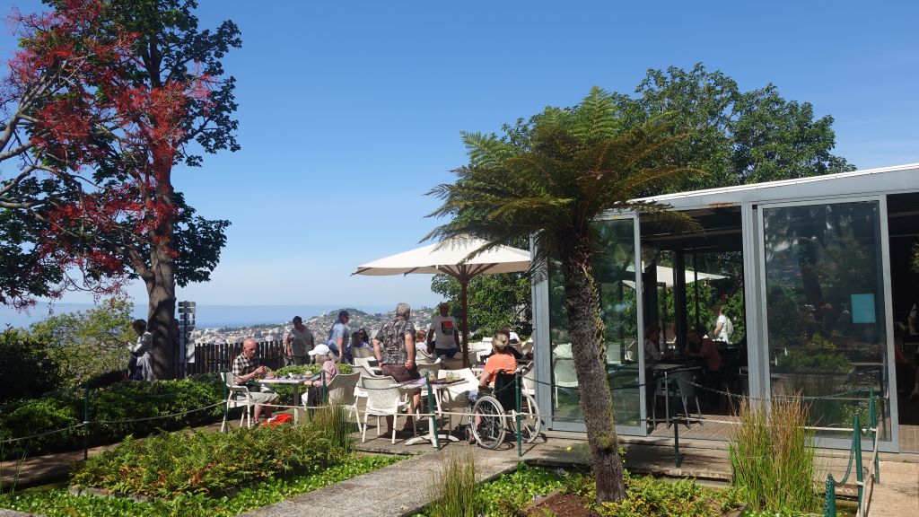 Großartiger Ausblick vom Café