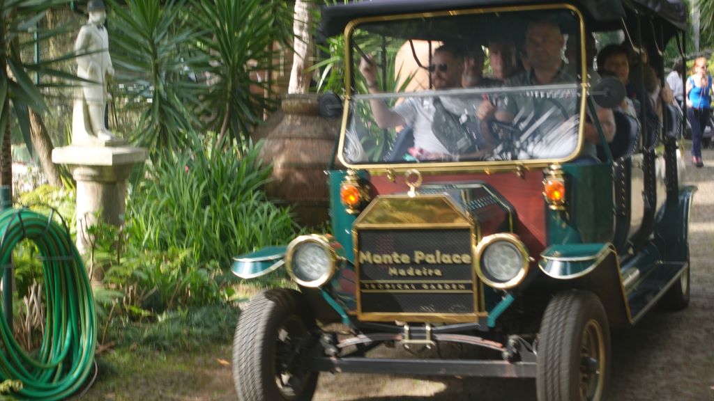 Du kannst den Park auch ganz bequem bei einer Tour mit einem Oldtimer kennenlernen.