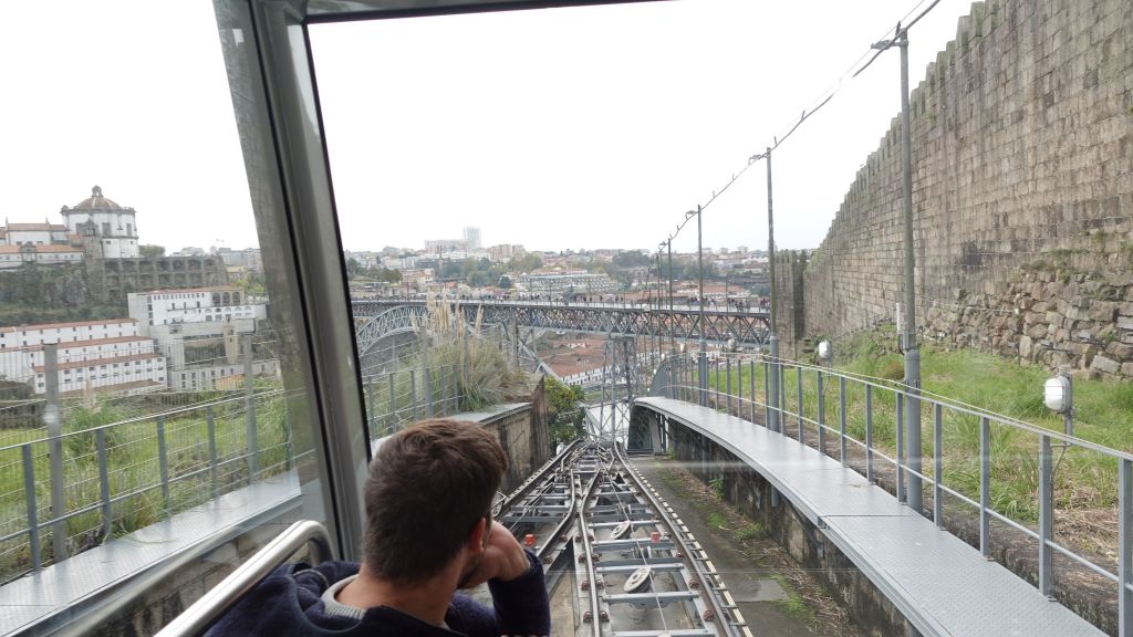 Fantastischer Ausblick über die Brücke Dom Luis I zum Viertel Ribeira