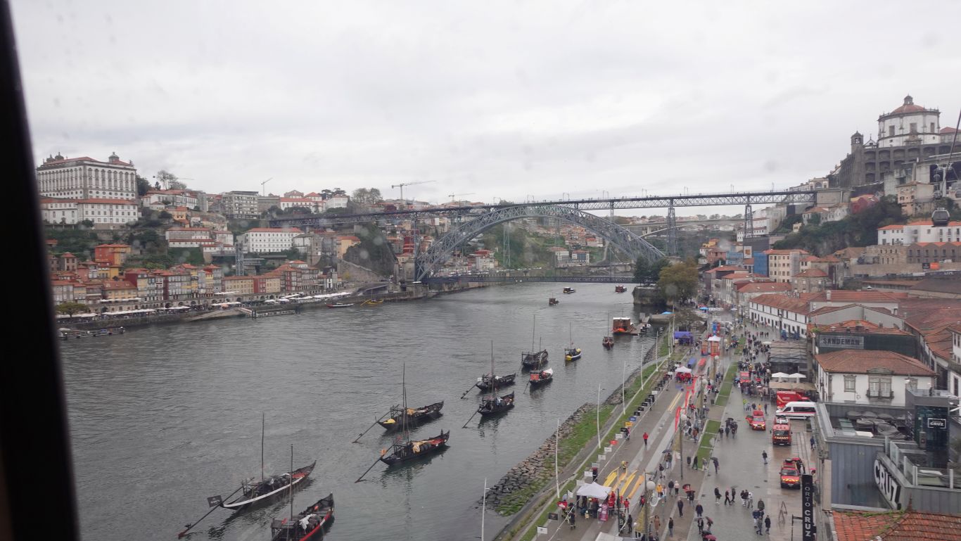 Teleferico de Gaia (Seilbahn von Vila Nova de Gaia) - Blick auf den Douro