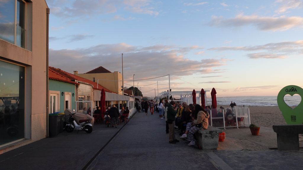 Impressionen - Blick entlang der Strandpromenade