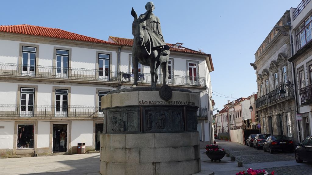 Reiterstatue des Erzbischofs Bartolomeu dos Mártires