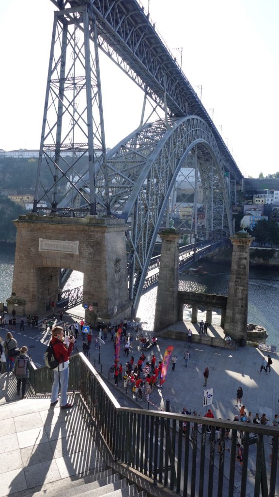 Brücke Dom Luis I in Porto
