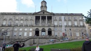 Palácio da Bolsa (Börsenpalast) in der Altstadt von Porto - Außenansicht