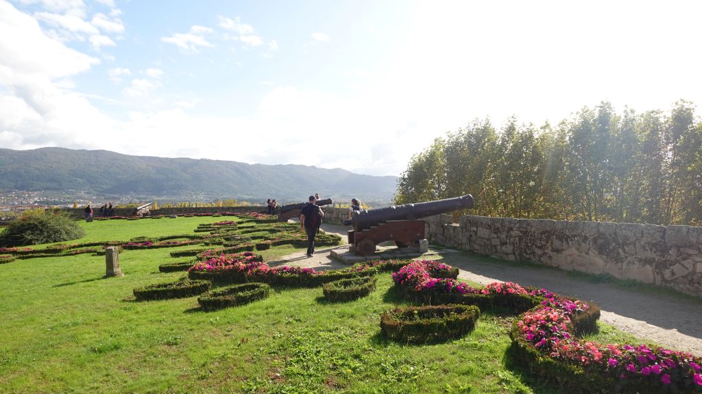 Jardim do Castelo: gepflegter Garten mit schöner Aussicht
