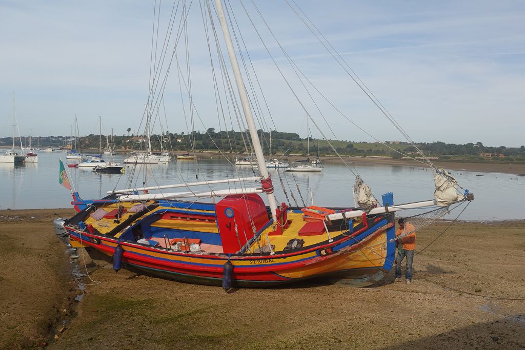 Alvor - historisches Fischerboot