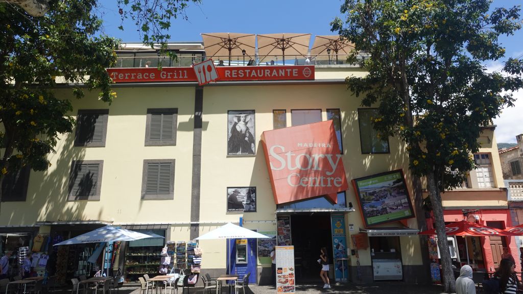 Madeira Story Centre - Blick auf den Eingang